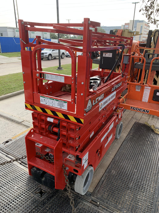 2021 Lgmg AS1932E Electric Drive, Solid Non Marking Tires, Dual Beacons