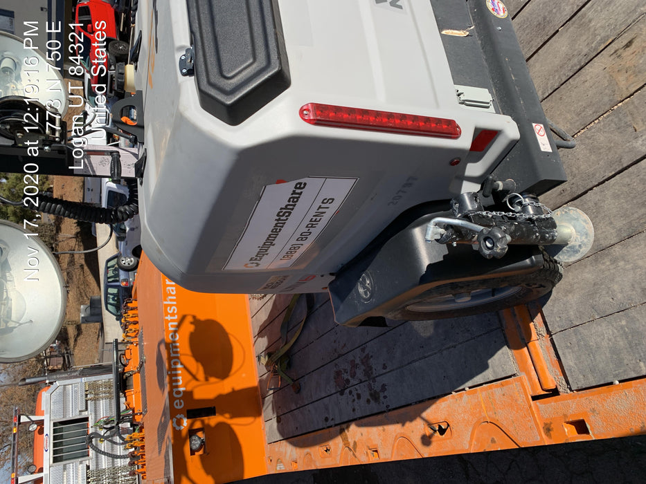 2018 Wacker Neuson LTV6L-MH Wacker Neuson LTV6L Mobile Light Tower w/Fuel Level Sensor Installed