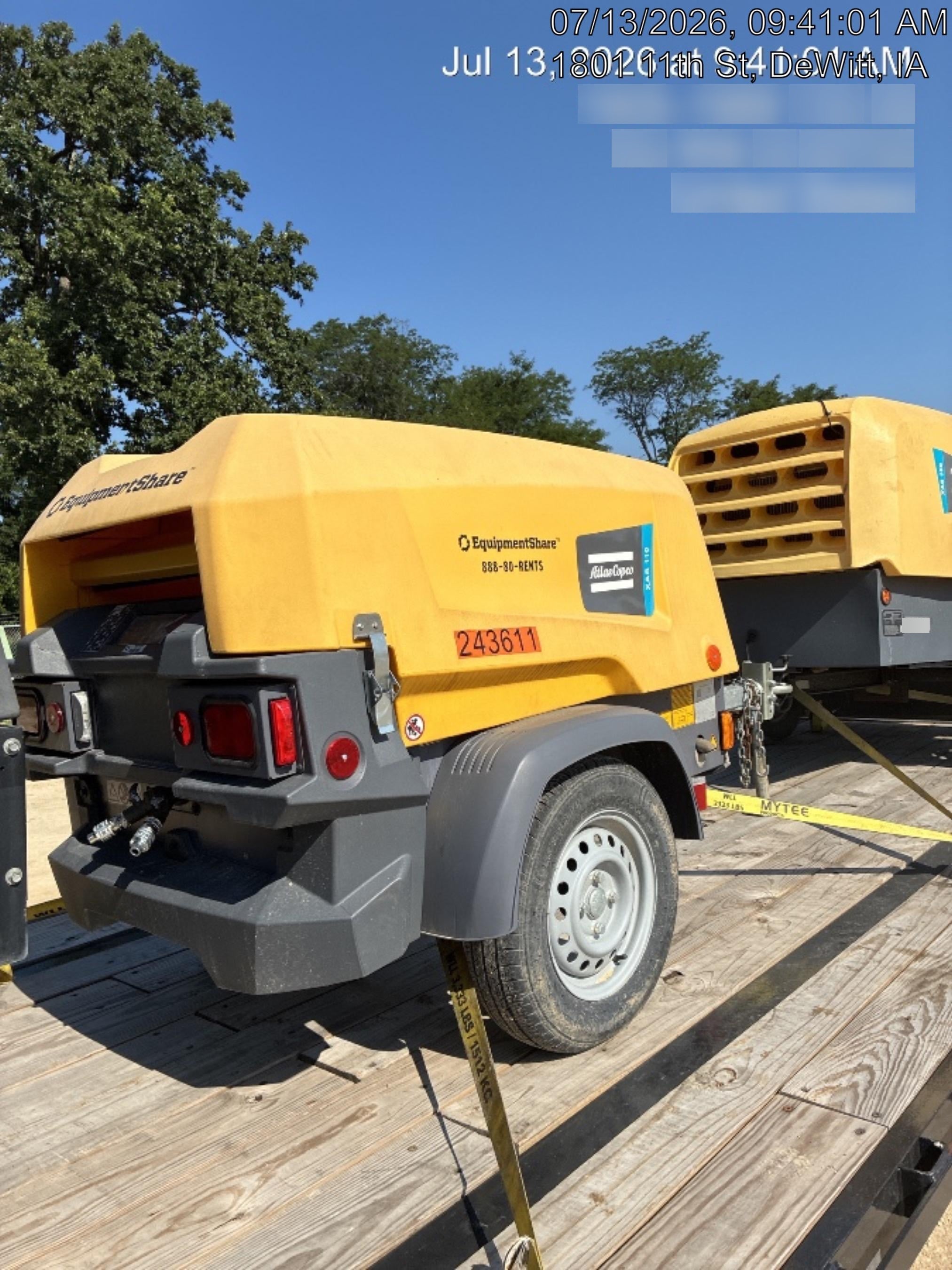2022 ATLAS COPCO XAS 110