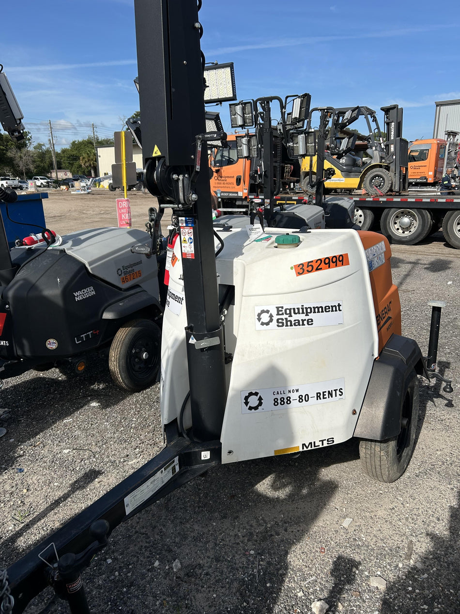 2023 Generac MLT2 Diesel, Flex Switch 120V Input, Powerzone Controller, (4) 320W LED Lights, 4kW Generator, 39.9 Gal Fuel Tank, 2" Ball, T3