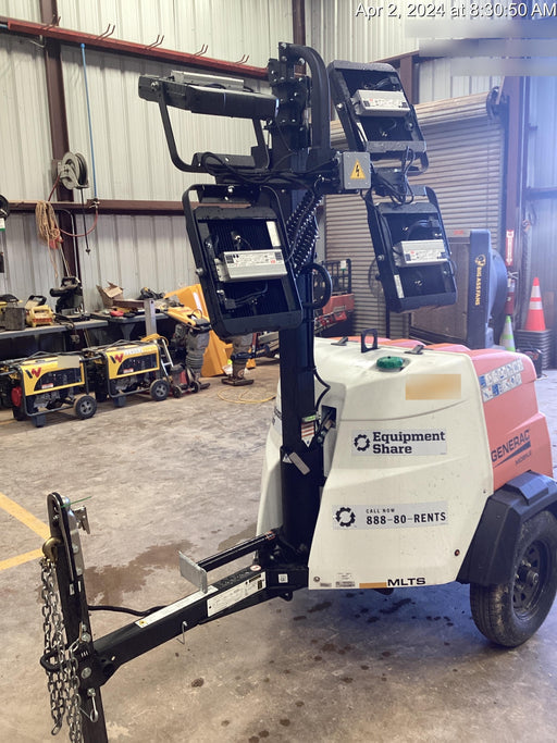 2024 Generac MLT2 Diesel, Flex Switch 120V Input, Powerzone Controller, 
(4) 320W LED Lights, 4kW Generator, 39.9 Gal Fuel Tank, 2" Ball, T3