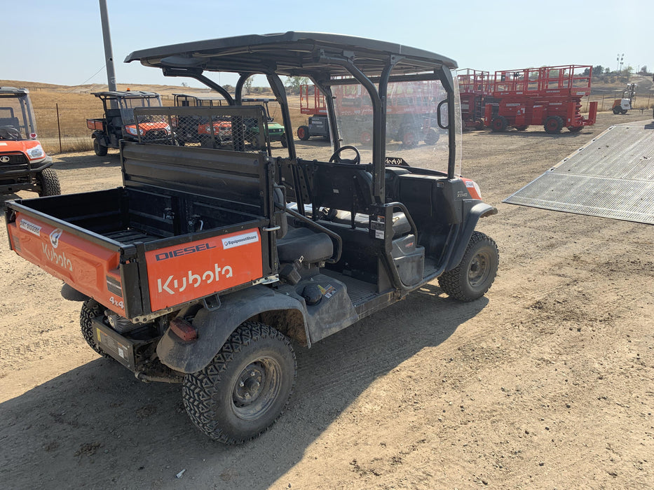 2021 Kubota RTV-X1140W-H Plastic Canopy, Windshield Acrylic Clear, LED Strobe Light, Wire Harness Kit, Back up Alarm