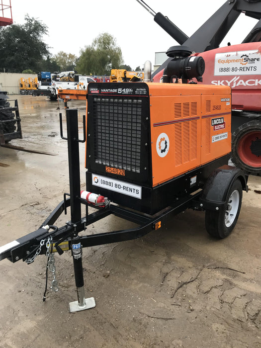 2022 Lincoln Electric Vantage 549X Crosslink Technology, Trailer Mounted, ES Decals, T3