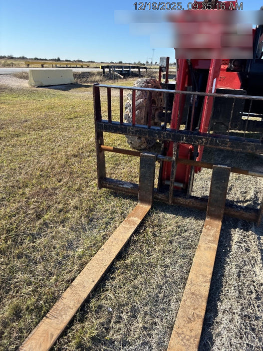 2019 Manitou MTA8044 74hp T4F, Open ROPS, Cab and Boom LED work lights, Auxiliary Hydraulics, Solid Tires, Amber strobe, Lift Hook 66" Carriage, 60" Forks