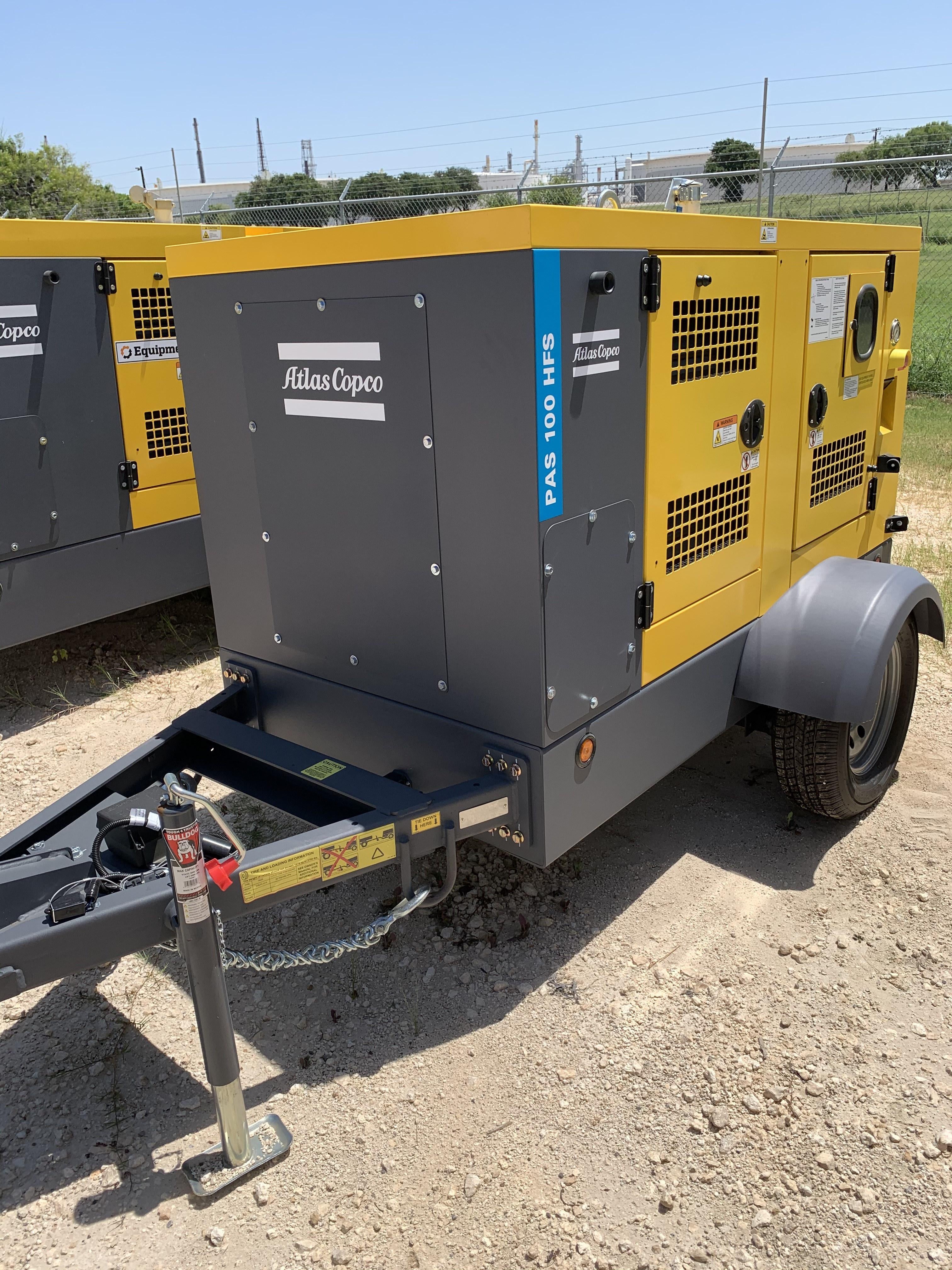 2020 ATLAS COPCO PAS 100 HF CS Enclosed