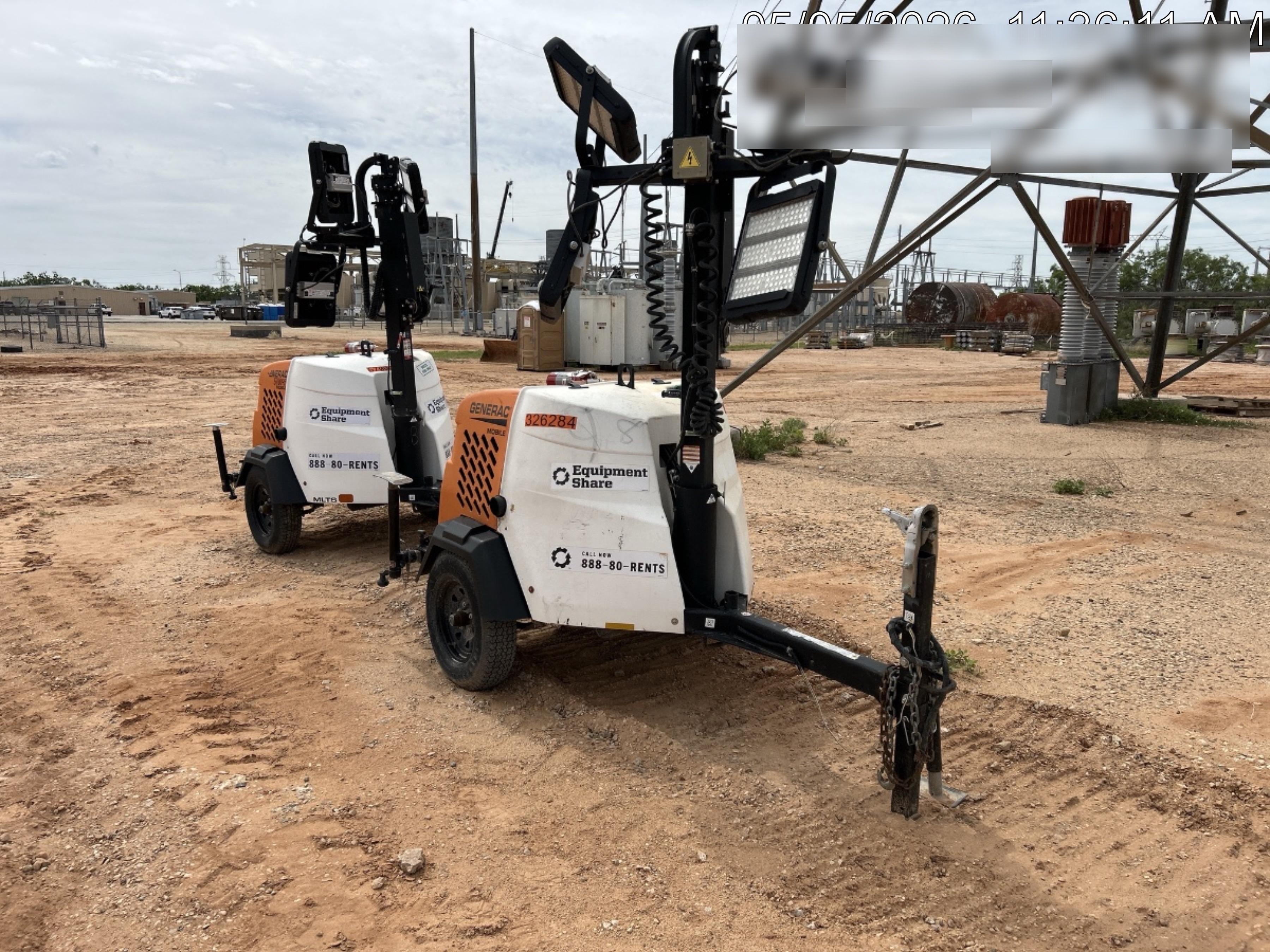 2023 Generac MLT2 Diesel, Flex Switch 120V Input, Powerzone Controller, (4) 320W LED Lights, 4kW Generator, 39.9 Gal Fuel Tank, 2" Ball, T3