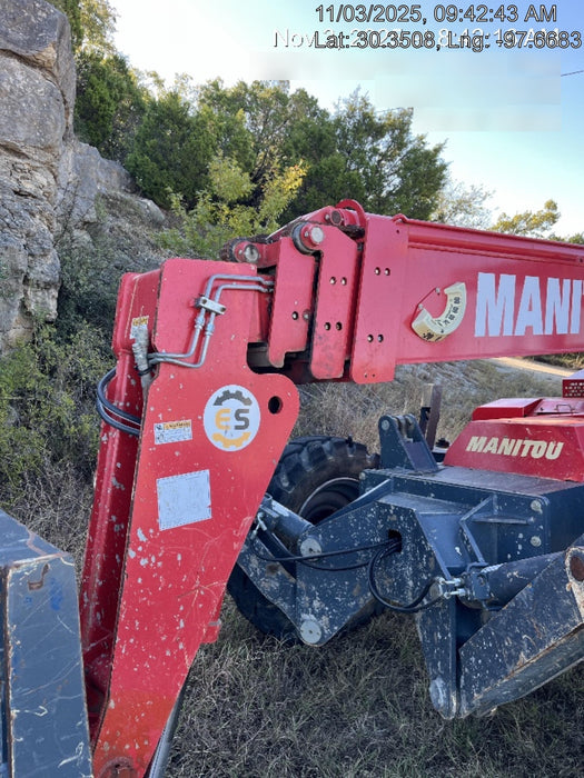 2018 Manitou MTA10055 MTA10055 - 74 HP T4, Canopy, Worklights/Strobe, Beacon, 66" Carriage, 60" Forks, Solid Tires, Lift Hook, Aux Hydraulics