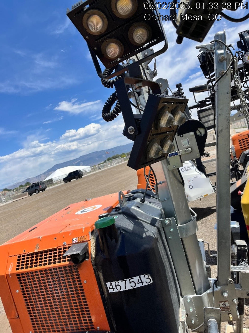 2024 Wanco WLTT-4MM4K Diesel, Deep Sea Controller, Shore Power Plug, Auto Start, (4) 350W LED Floodlights, 4kW Generator, 60 Gal Fuel Tank, 2" Ball, T3