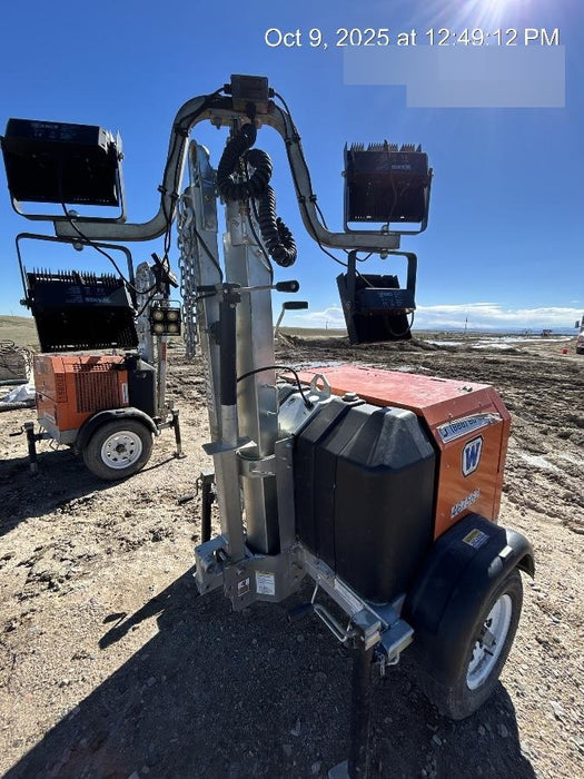 2024 Wanco WLTT-4MM4K Diesel, Deep Sea Controller, Shore Power Plug, Auto Start, (4) 350W LED Floodlights, 4kW Generator, 60 Gal Fuel Tank, 2" Ball, T3