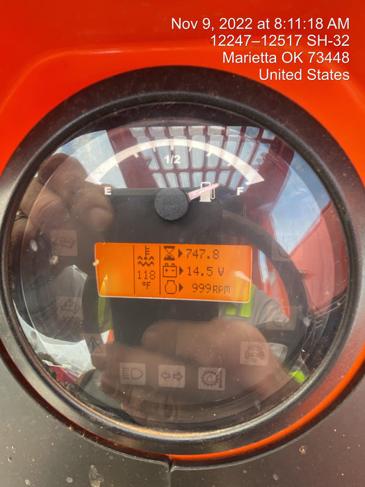 2020 Skytrak 12054 74Hp, Canopy, FF Tires, Work Lights, Beacon, Aux Hydraulics, Back up Alarm, Lifting Eye, ES Decals