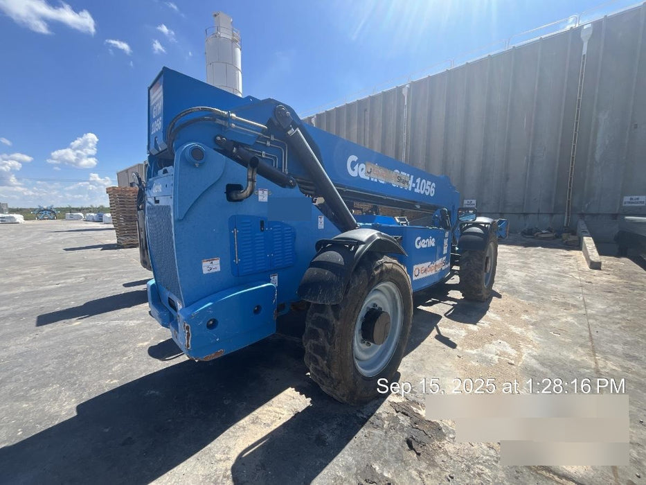 2018 Genie GTH-1056 Genie GTH-1056 w/Open ROPS, Foam Filled Tires, Work Light/Beacon, 60" Carriage and Forks