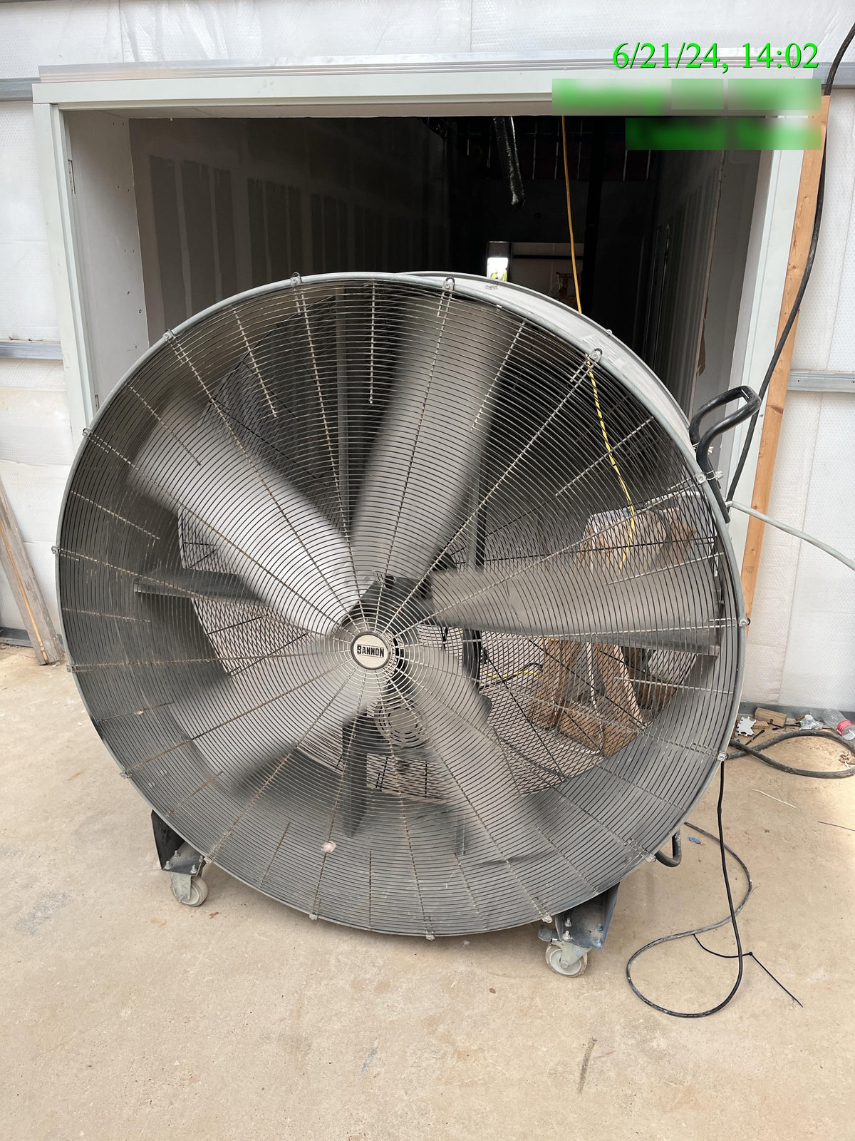 2019 BANNON 60" Industrial Fan