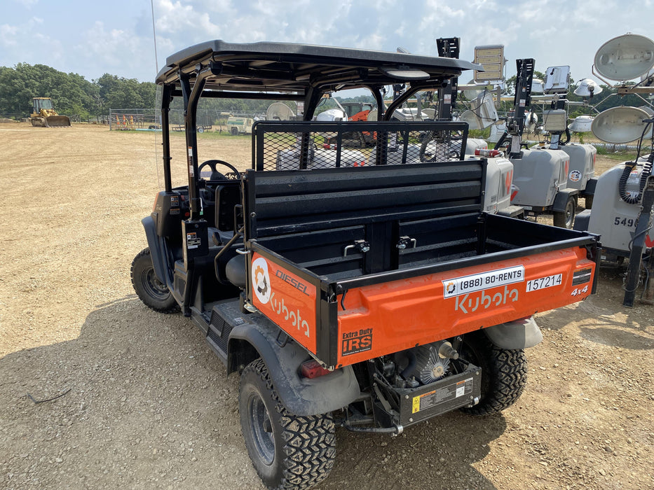 2021 Kubota RTV-X1140W-H Plastic Canopy, Windshield Acrylic Clear, LED Strobe Light, Wire Harness Kit, Back up Alarm