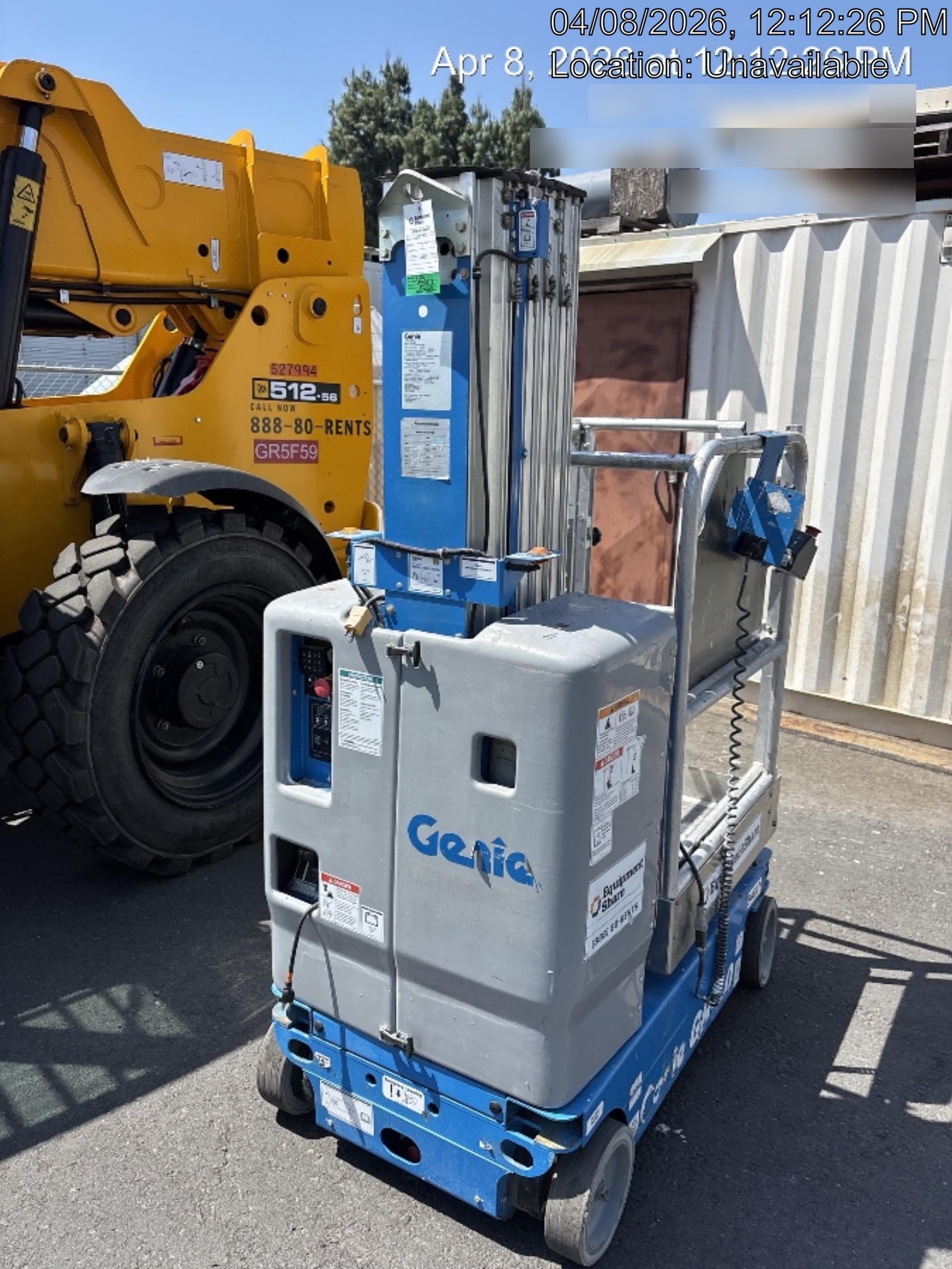 2019 GENIE GR-20