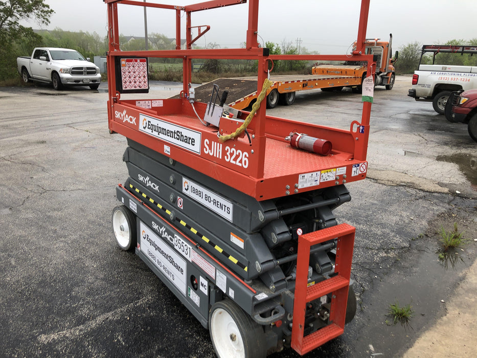 2019 Skyjack SJIII-3226 Standard Options, Trojan Batteries