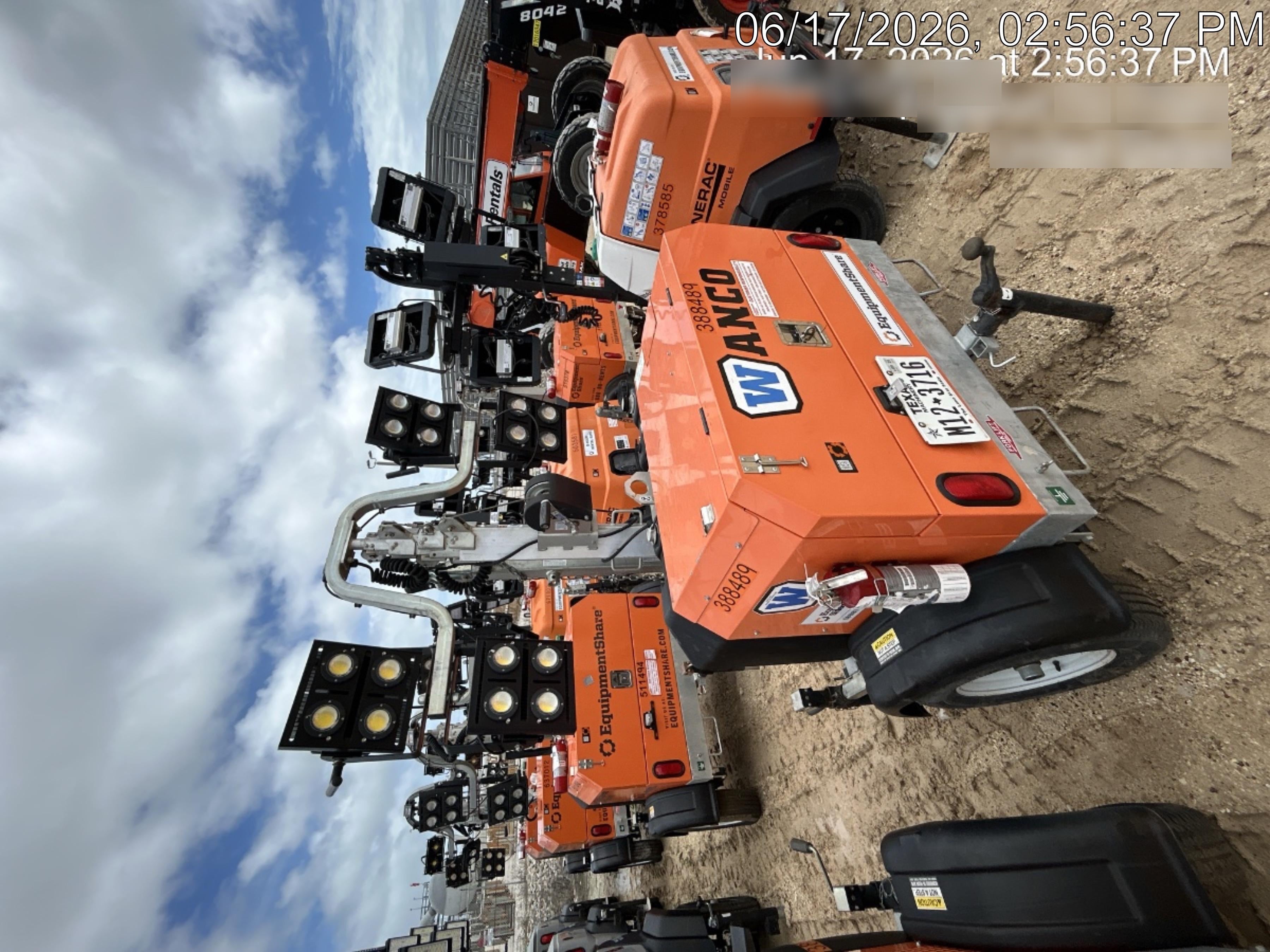 2024 Wanco WLTT-4MM4K Diesel, Deep Sea Controller, Shore Power Plug, Auto Start, (4) 350W LED Floodlights, 4kW Generator, 60 Gal Fuel Tank, 2" Ball, T3