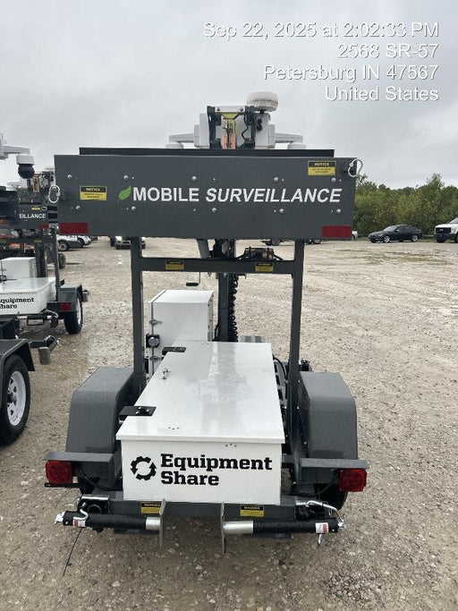 2025 NATIONAL SIGNAL Sunray Solar-Powered Mobile Integrator Tower