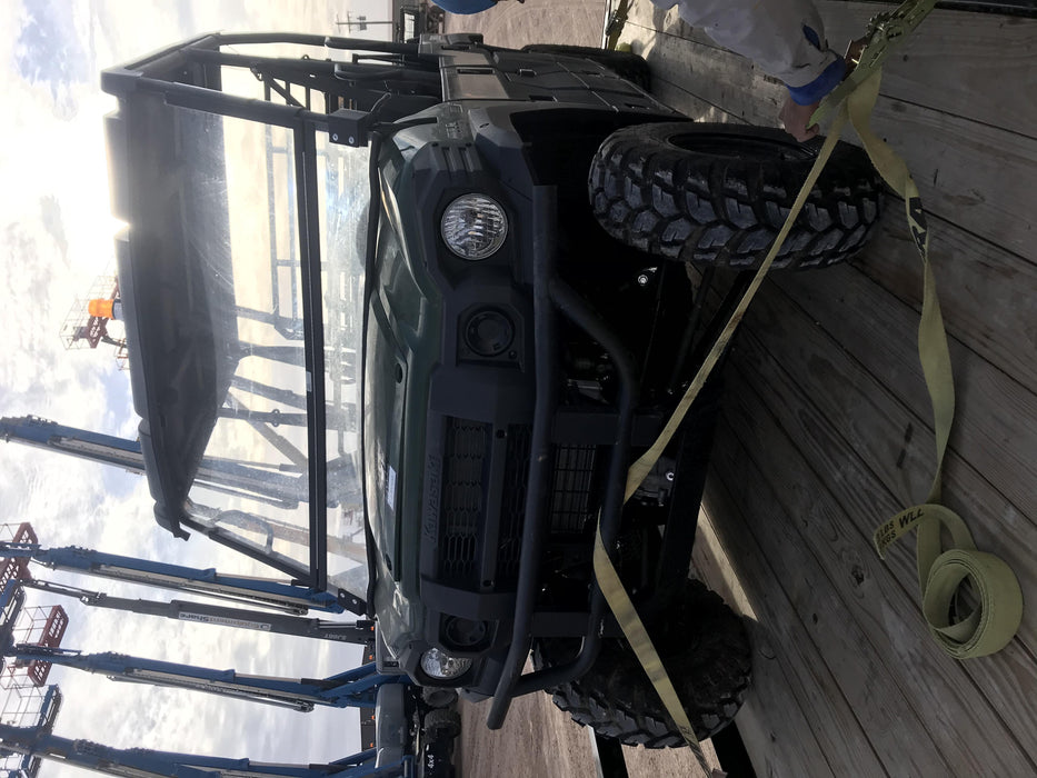 2019 Kawasaki Mule PRO-DXT Standard Options, Backup Alarm, Beacon, Plastic Hard Top, Poly Windshield, Horn Kit