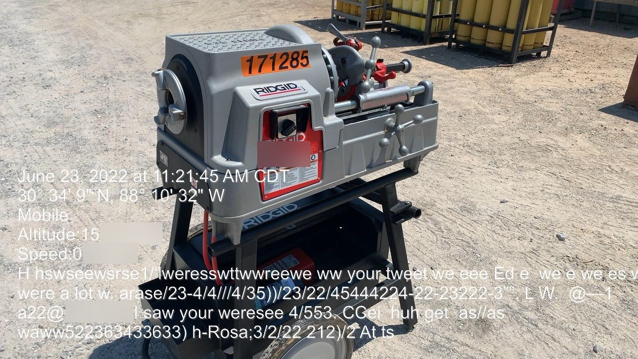 2021 RIDGID 535
