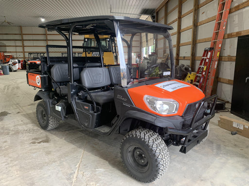 2021 Kubota RTV-X1140W-H Plastic Canopy, Windshield Acrylic Clear, LED Strobe Light, Wire Harness Kit, Back up Alarm