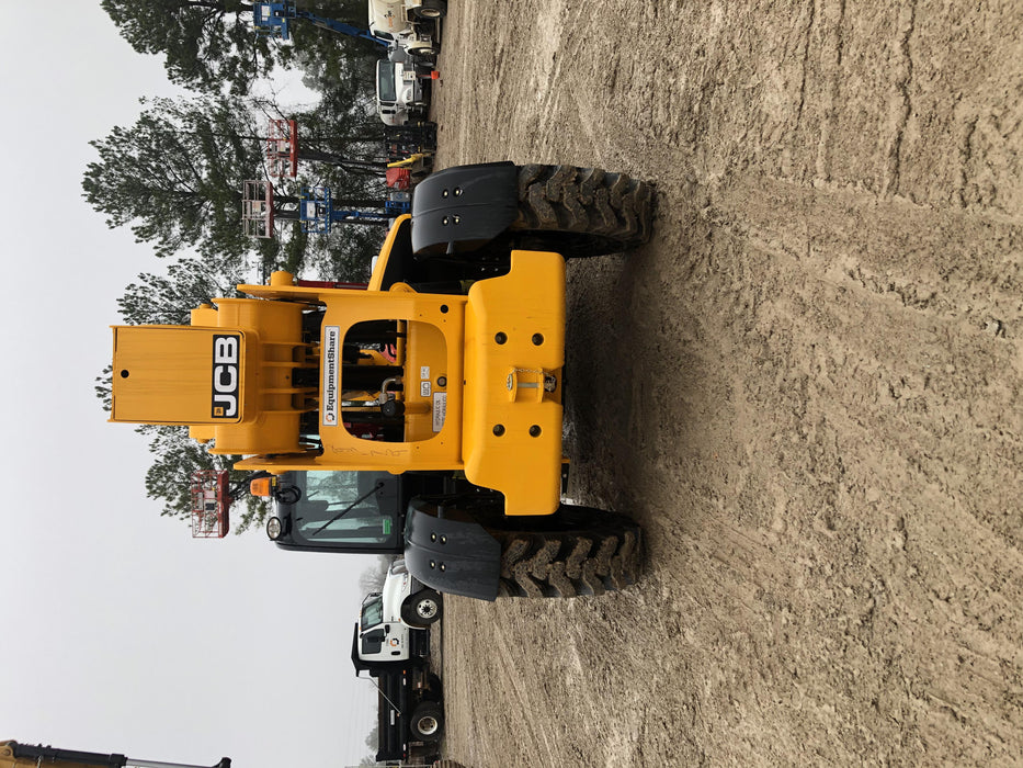 2020 JCB 510-56 Cab/Heat/Air, Solid Tires, Work Lights, Beacon, Aux Hydraulics, Back up Alarm, Lifting Eye, ES Decals