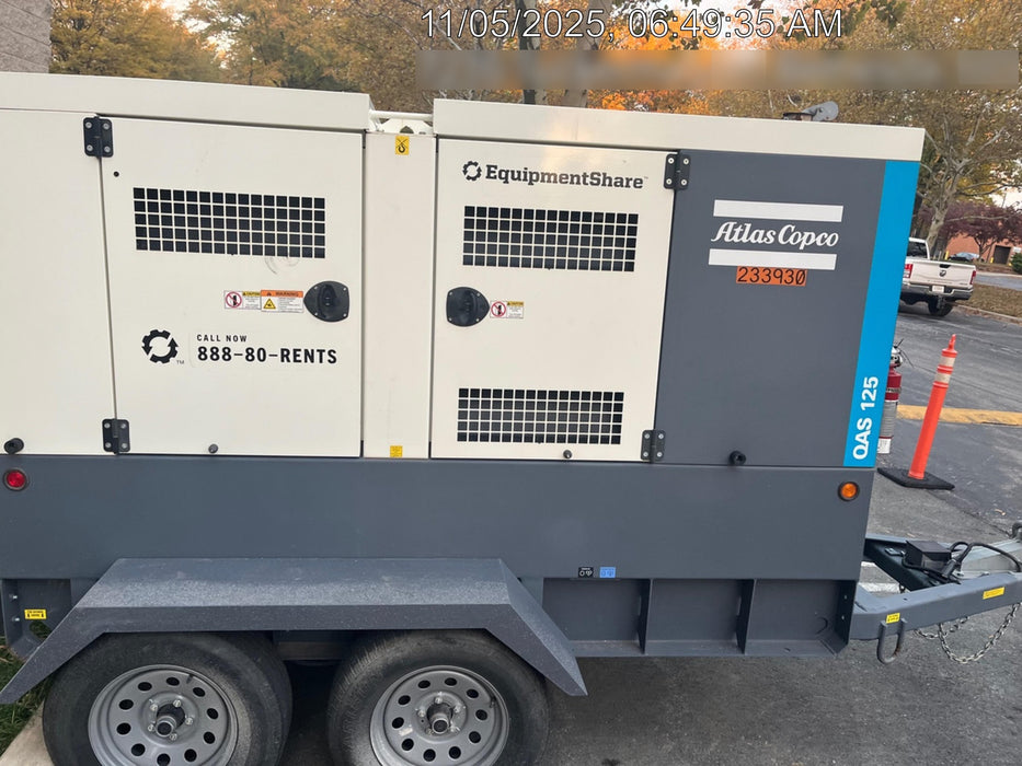 2022 ATLAS COPCO QAS 125