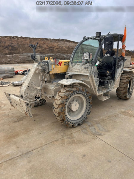 2018 Wacker Neuson TH627 Wacker Neuson TH627 Telehandler w/Canopy, Solid Tires, 48" Carriage and Forks