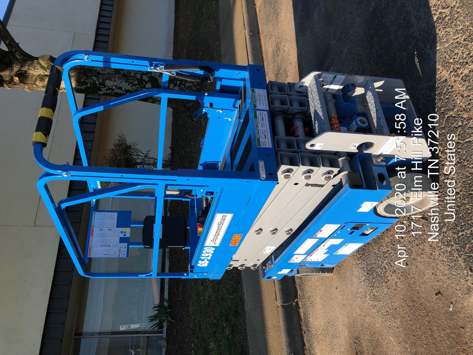 2019 Genie GS-1930 Fixed Rails with Chain Entry