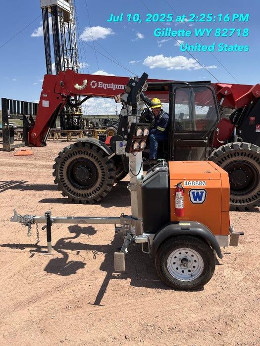 2024 Wanco WLTT-4MM4K Diesel, Deep Sea Controller, Shore Power Plug, Auto Start, (4) 350W LED Floodlights, 4kW Generator, 60 Gal Fuel Tank, 2" Ball, T3