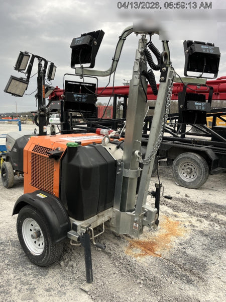 2024 Wanco WLTT-4MM4K Diesel, Deep Sea Controller, Shore Power Plug, Auto Start, (4) 350W LED Floodlights, 4kW Generator, 60 Gal Fuel Tank, 2" Ball, T3