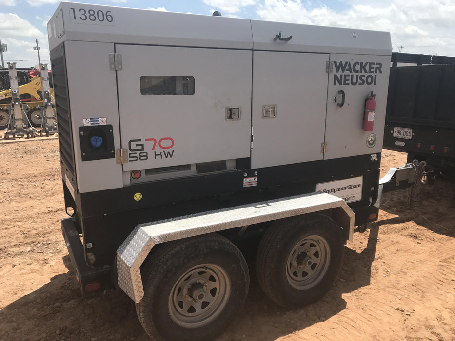 2018 WACKER NEUSON G70