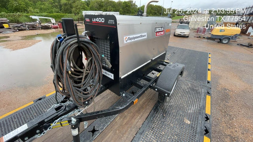 2024 Lincoln Electric LE400 Kubota V1505, Trlr, Cable Rack, Light Kit, ES Decals, T3