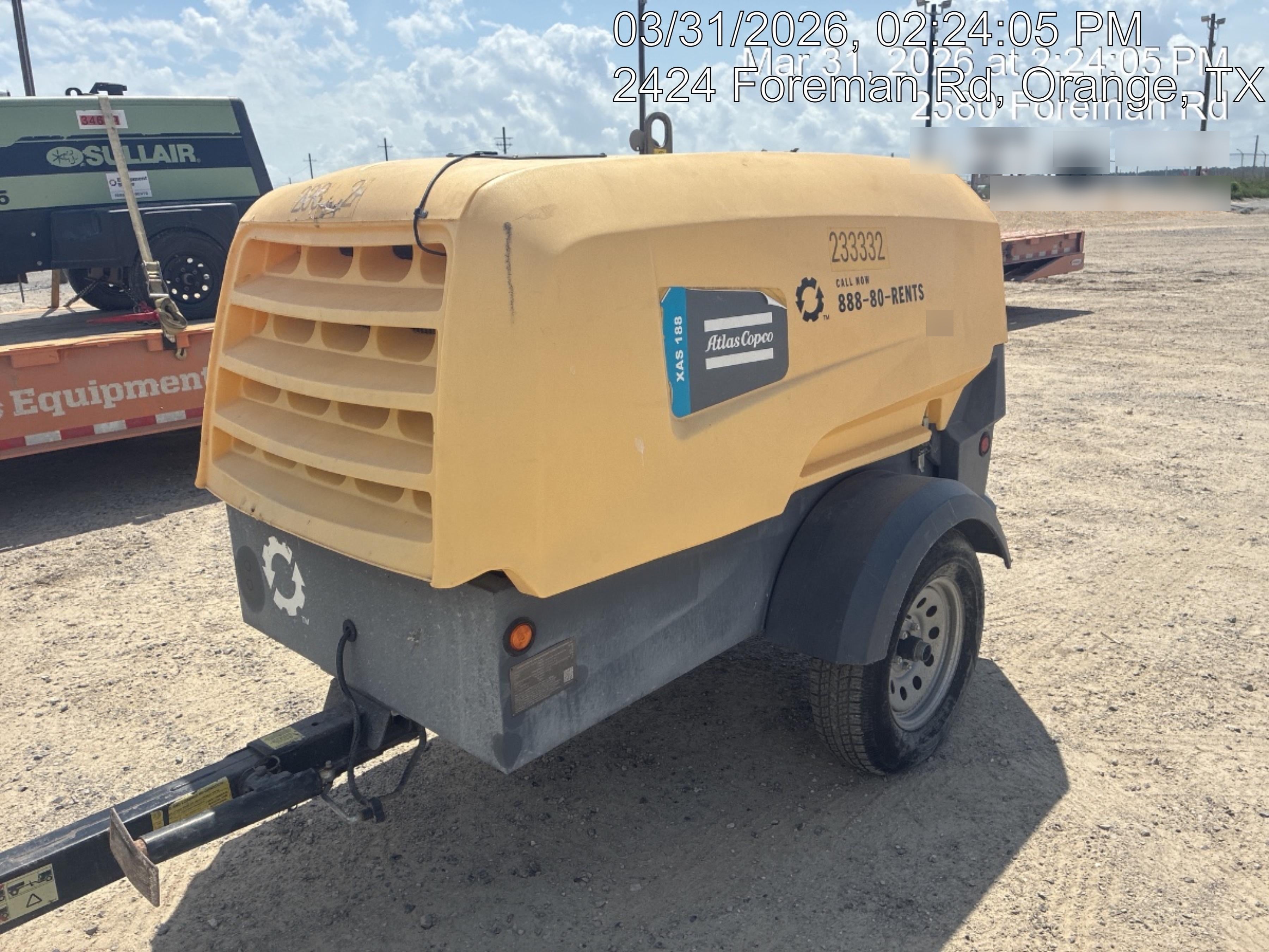 2022 ATLAS COPCO XAS188 CWK