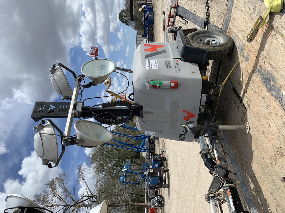 2019 Wacker Neuson LTV6L-MH Wacker Neuson LTV6L Mobile Light Tower w/Fuel Level Sensor Installed