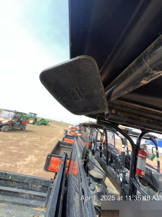 2021 Kubota RTV-X1140W-H Plastic Canopy, Windshield Acrylic Clear, LED Strobe Light, Wire Harness Kit, Back up Alarm