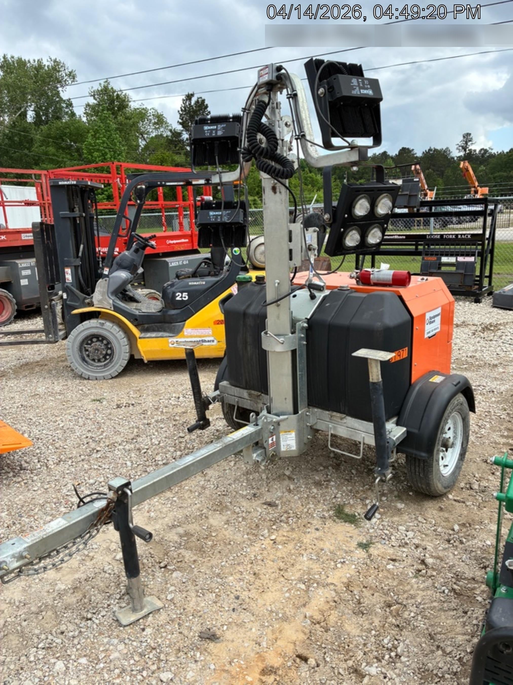 2024 Wanco WLTT-4MM4K Diesel, Deep Sea Controller, Shore Power Plug, Auto Start, (4) 350W LED Floodlights, 4kW Generator, 60 Gal Fuel Tank, 2" Ball, T3