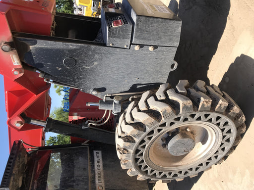 2019 Manitou MTA12042 Cab/Heat/Air, 120 HP, Solid Tires, Work Lights, Lift Hook, Auxiliary Hydraulics w/66" Carriage and 60" Forks