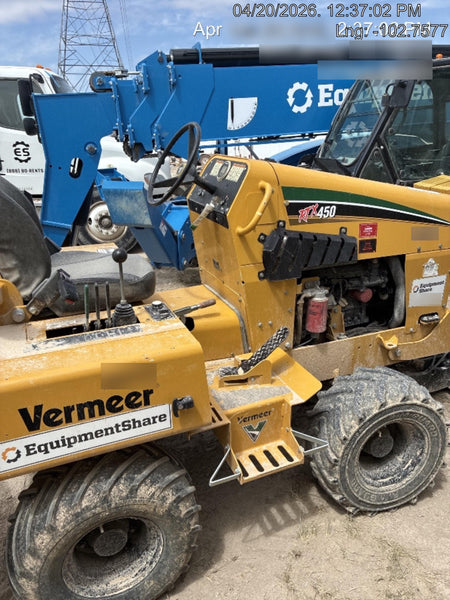 2020 VERMEER RTX450