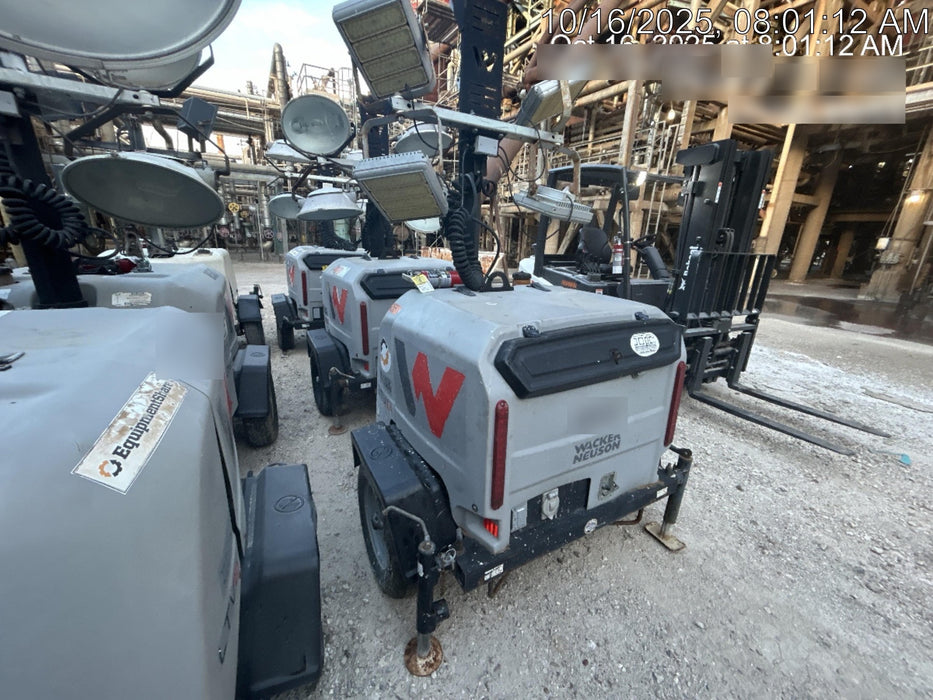 2019 Wacker Neuson LTV6K-LED LTV6K Light Tower, LED 300W, Telematics EQ SH Kubota