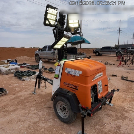 2023 Generac MLT2 Diesel, Flex Switch 120V Input, Powerzone Controller, 
(4) 320W LED Lights, 4kW Generator, 39.9 Gal Fuel Tank, 2" Ball, T3