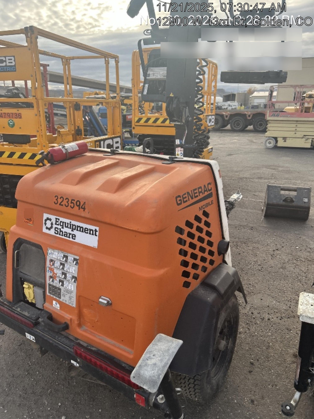 2023 Generac MLT2 Diesel, Flex Switch 120V Input, Powerzone Controller, (4) 320W LED Lights, 4kW Generator, 39.9 Gal Fuel Tank, 2" Ball, T3