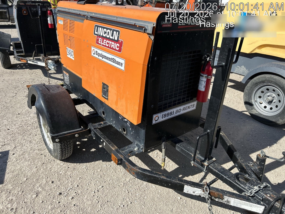 2023 Lincoln Electric LE400 Kubota V1505, Trlr, Cable Rack, Light Kit, ES Decals, T3