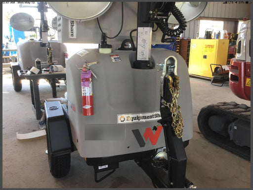 2019 Wacker Neuson LTV6L-MH Wacker Neuson LTV6L Mobile Light Tower w/Fuel Level Sensor Installed