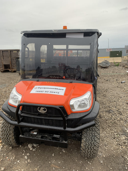 2020 Kubota RTV-X1140W-H Plastic Canopy, Windshield Acrylic Clear, LED Strobe Light, Wire Harness Kit, Back up Alarm
