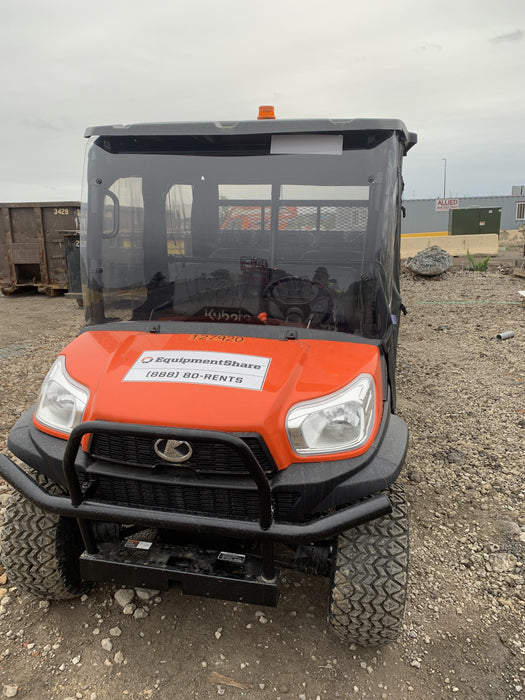 2020 Kubota RTV-X1140W-H Plastic Canopy, Windshield Acrylic Clear, LED Strobe Light, Wire Harness Kit, Back up Alarm