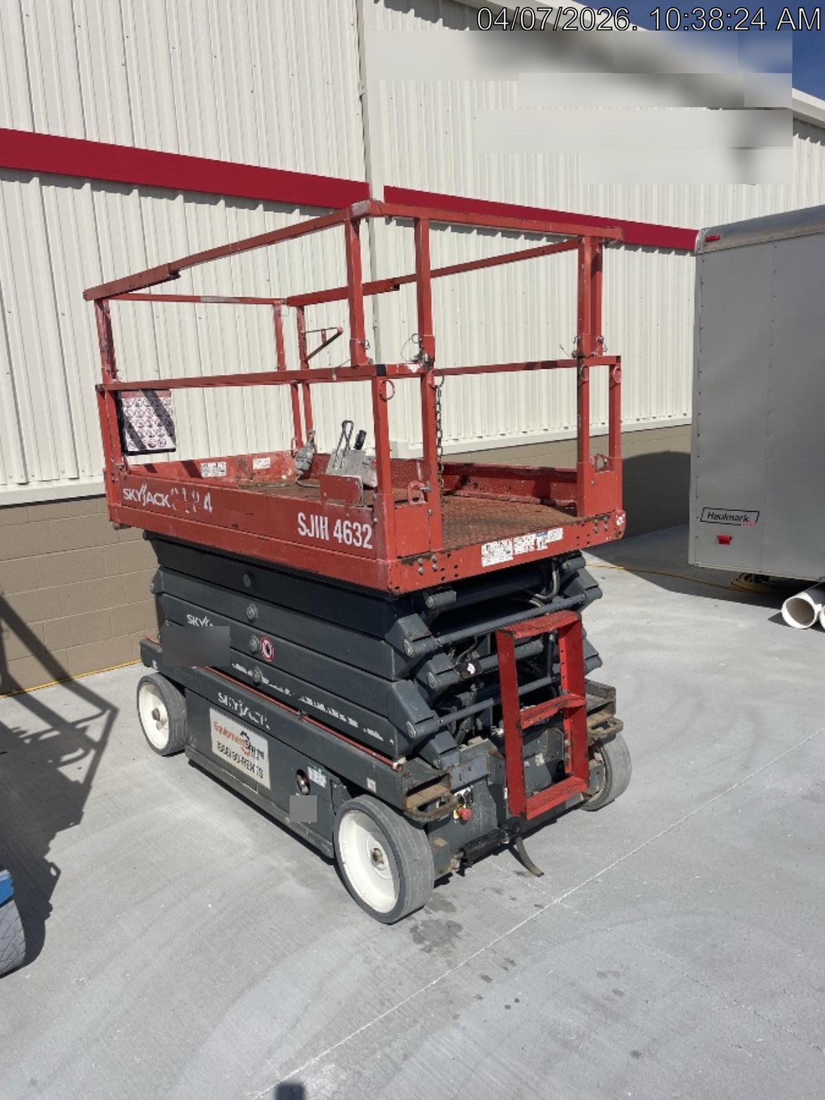 2017 Skyjack SJIII-4632 Skyjack SJ4632, Trojan Battery Set, Extended Warranty 5yr/5k hr