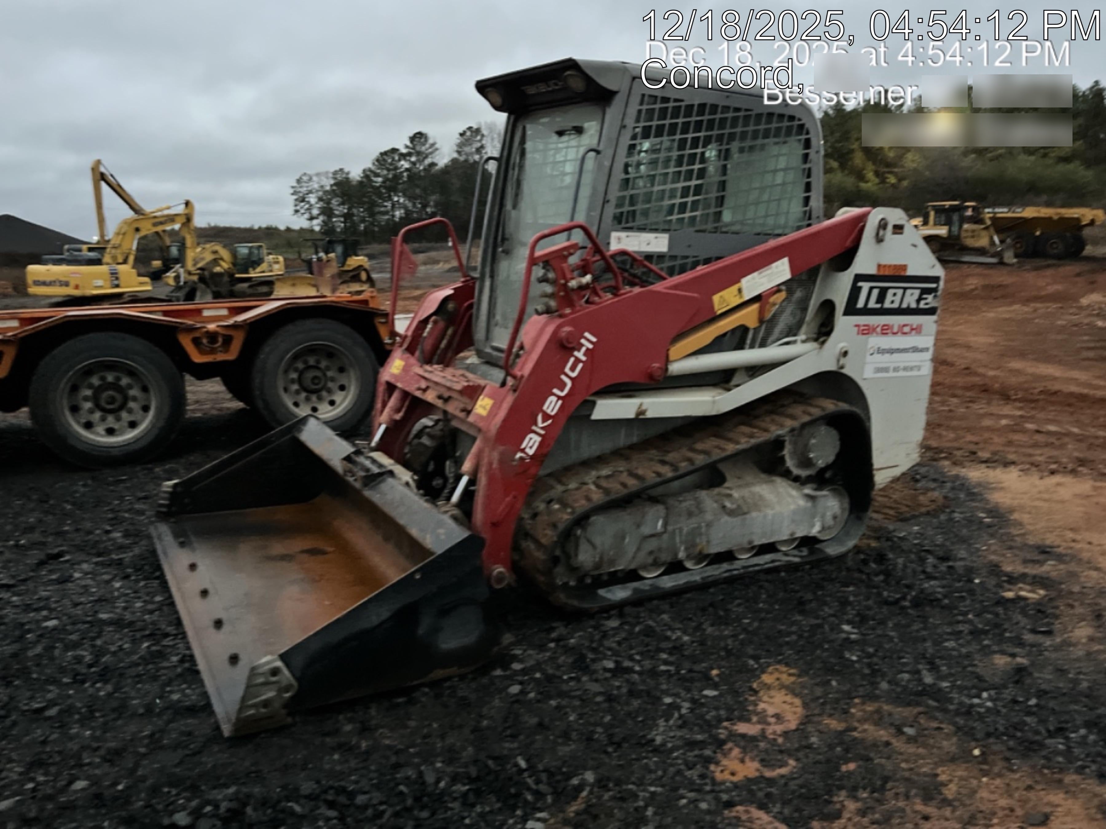 2020 Takeuchi TL8R2-CR Cab/Heat/Air, Hydraulic QC