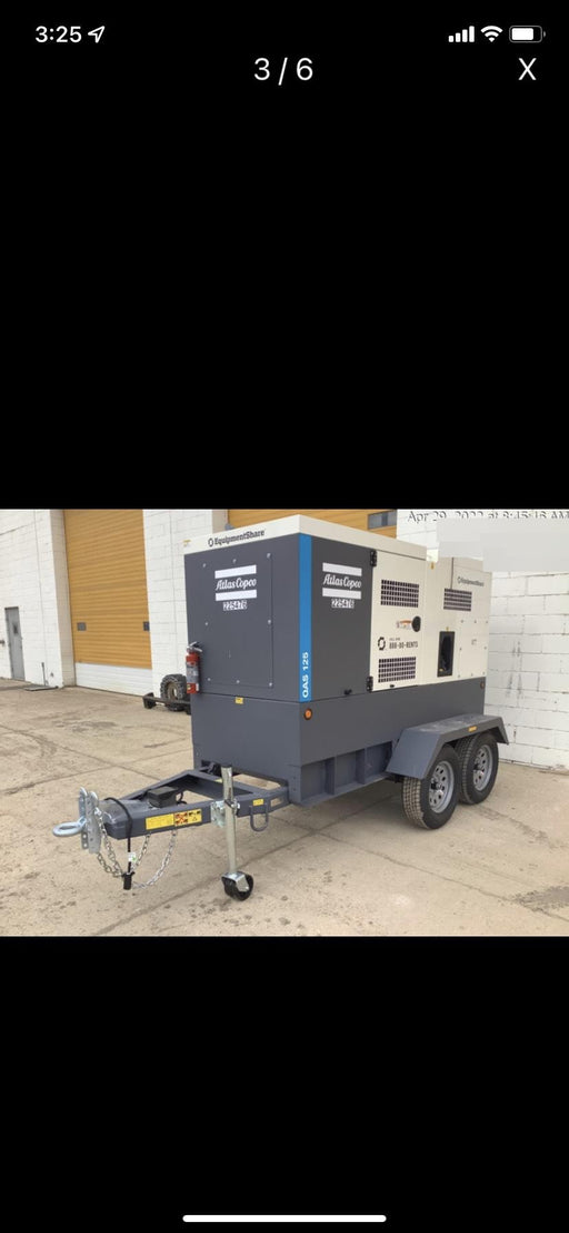 2022 ATLAS COPCO QAS 125