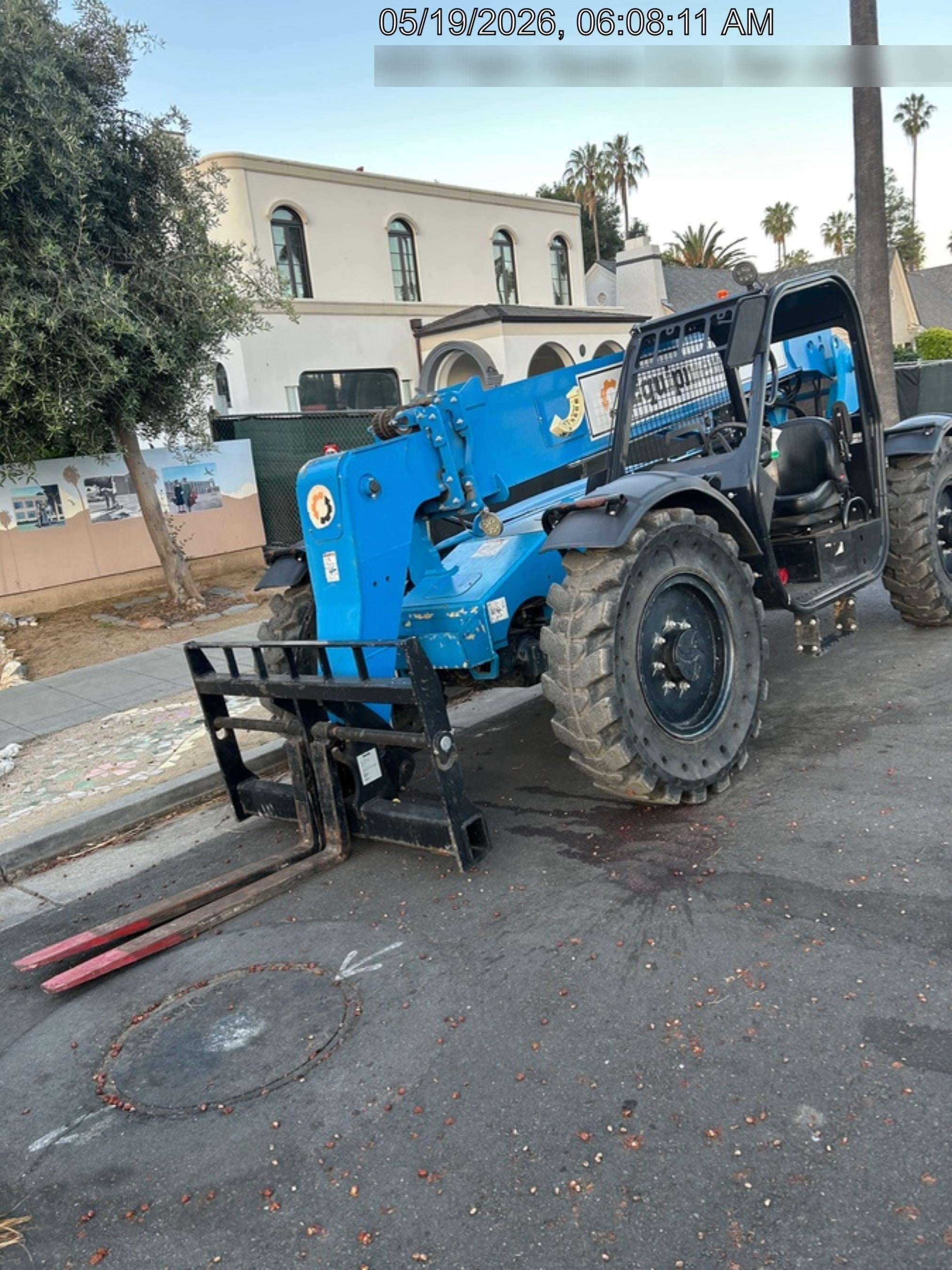 2019 Genie GTH-636 Canopy, Solid RT Tires, LED Work Lights, Beacon 60" QA Carriage, 48" Forks
