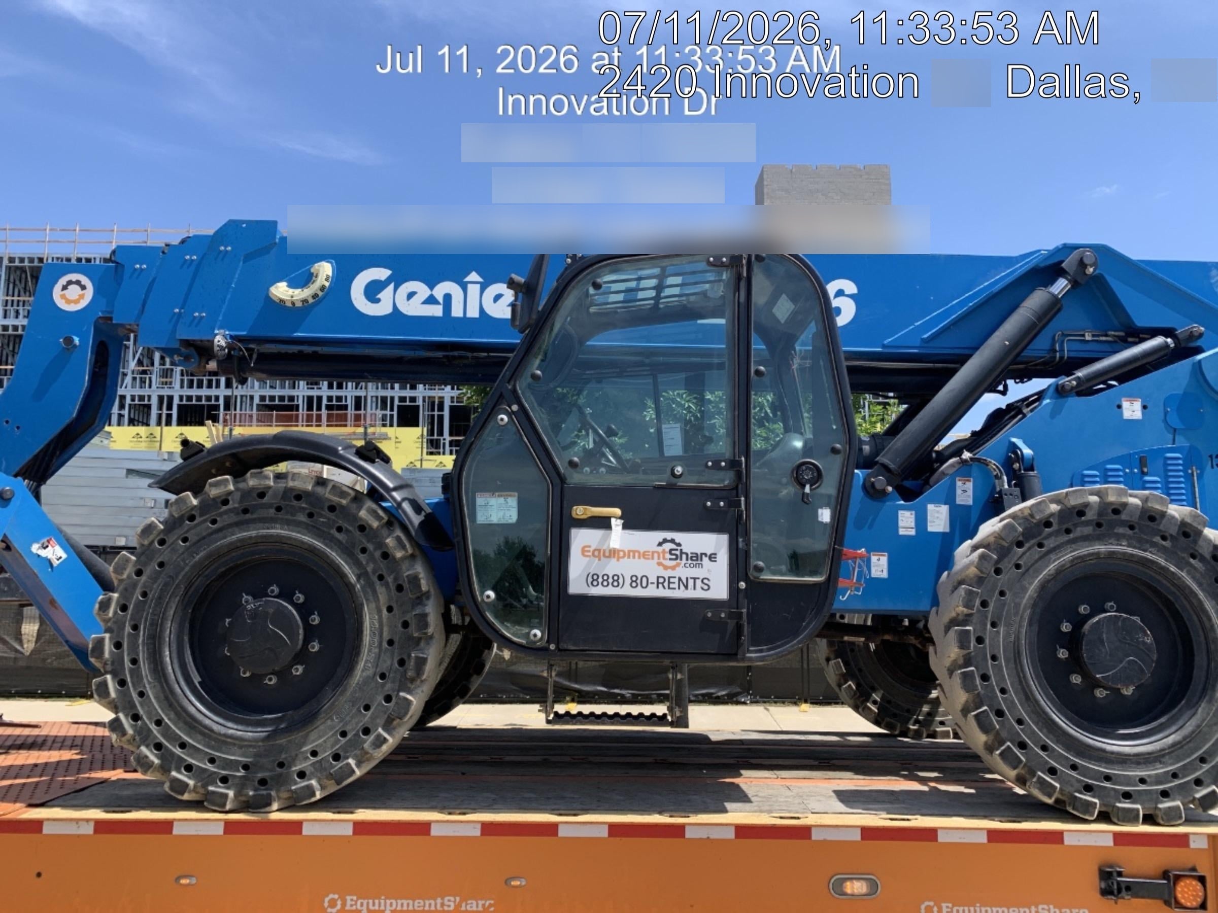 2018 GENIE GTH-1056
